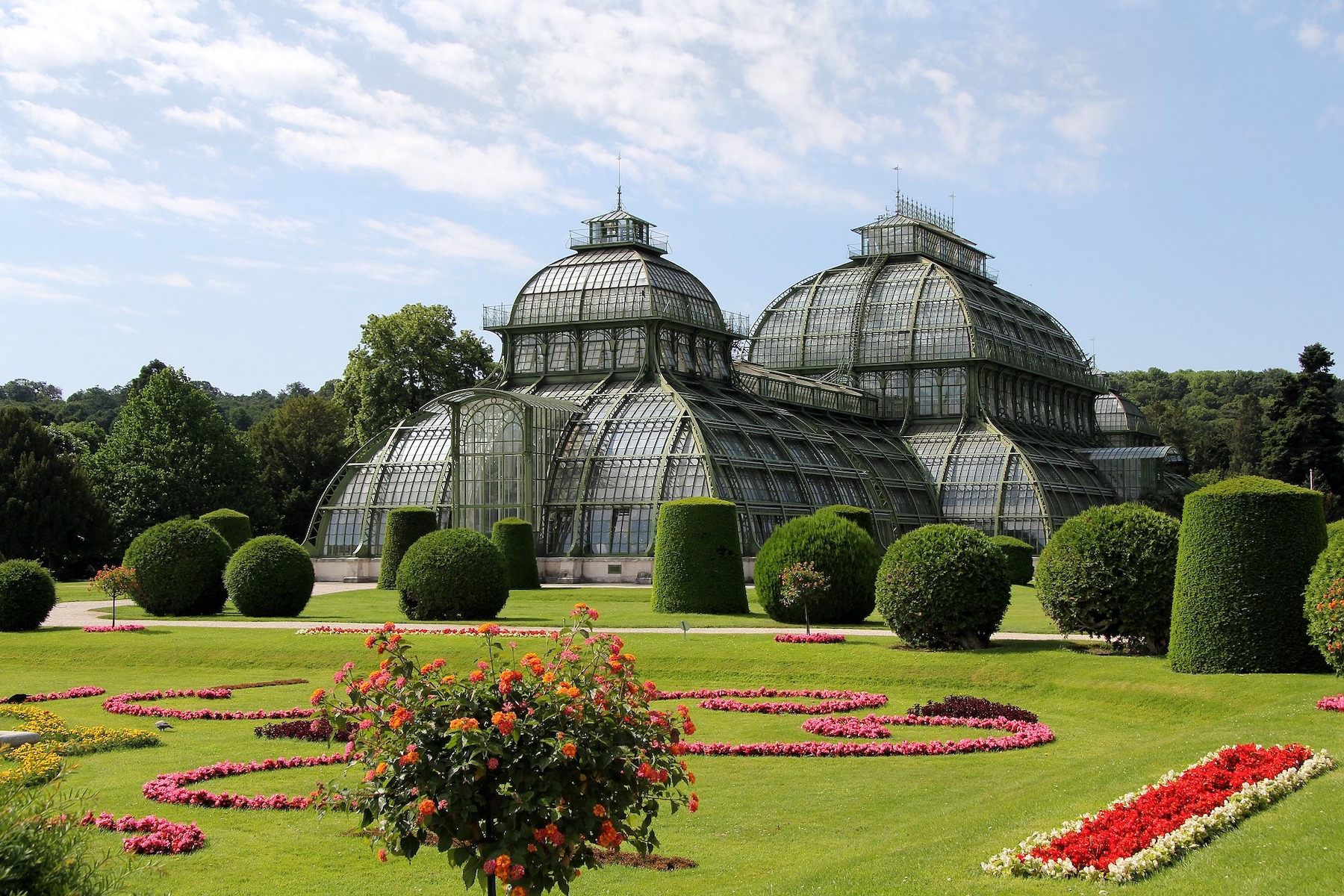 Le jardin de Schönbrunn