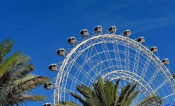 La roue d'Iconpark à Orlando