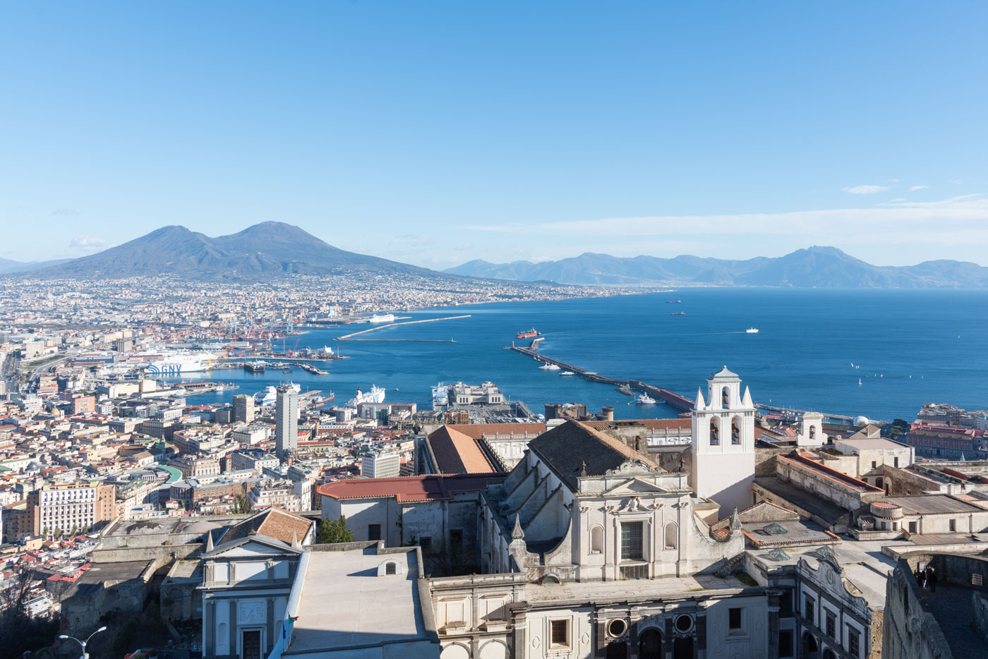 Château Saint'Elmo à Naples