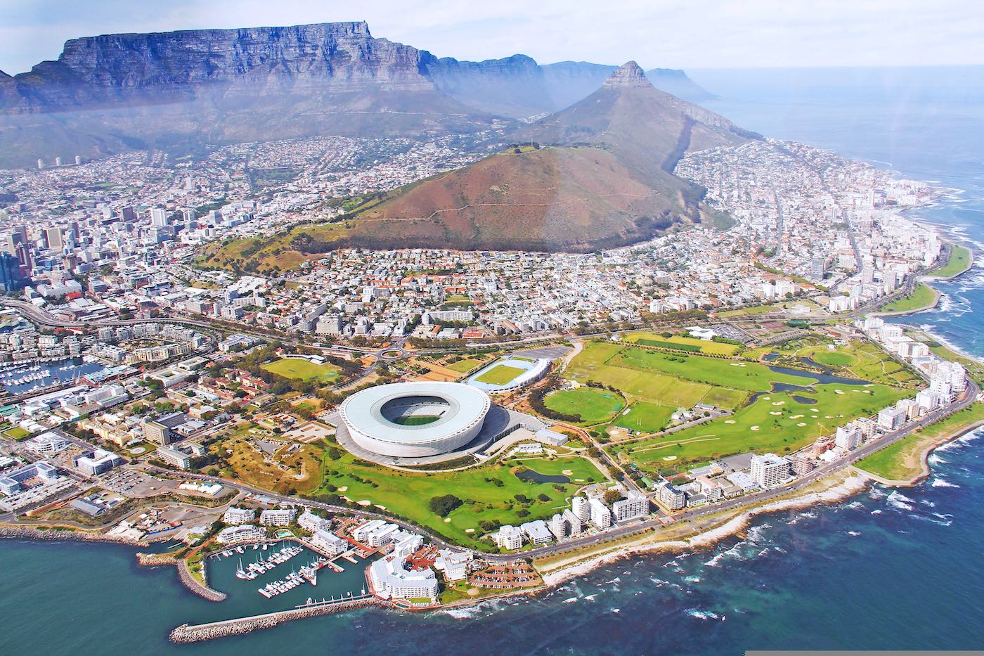 Vol en hélicoptère à Cape Town